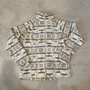 Columbia Women’s Fleece Zip Patterned Sweater